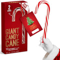 2 Pack 10 Inch Individually Wrapped Peppermint Candy Cane Sticks U44659