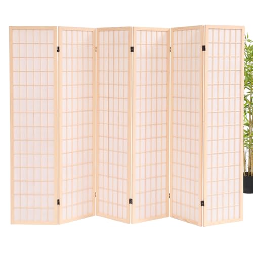 4 Panel Wooden Room Divider Screen Q391346