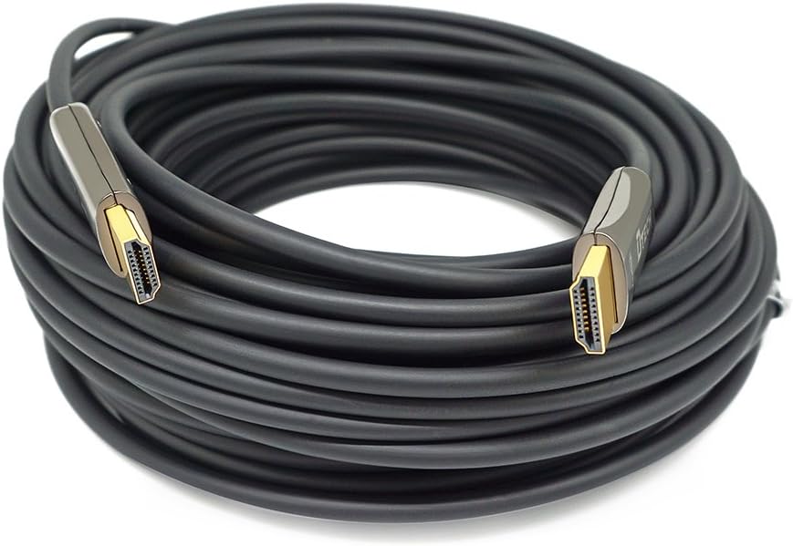 Ultra Slim Fiber Optic HDMI 2.0 Cable 100 Feet Z1527