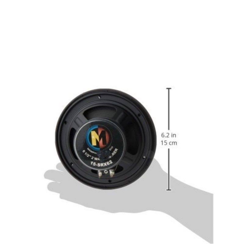 6.5x22 60 Watts RMS Coaxial Car Audio Speakers I9659