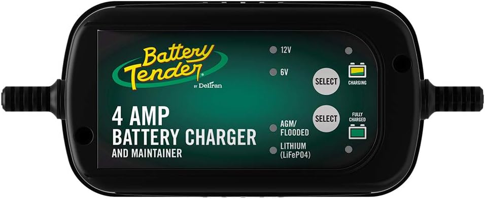 4 AMP 6V / 12V Car Battery Charger and Maintainer L77278