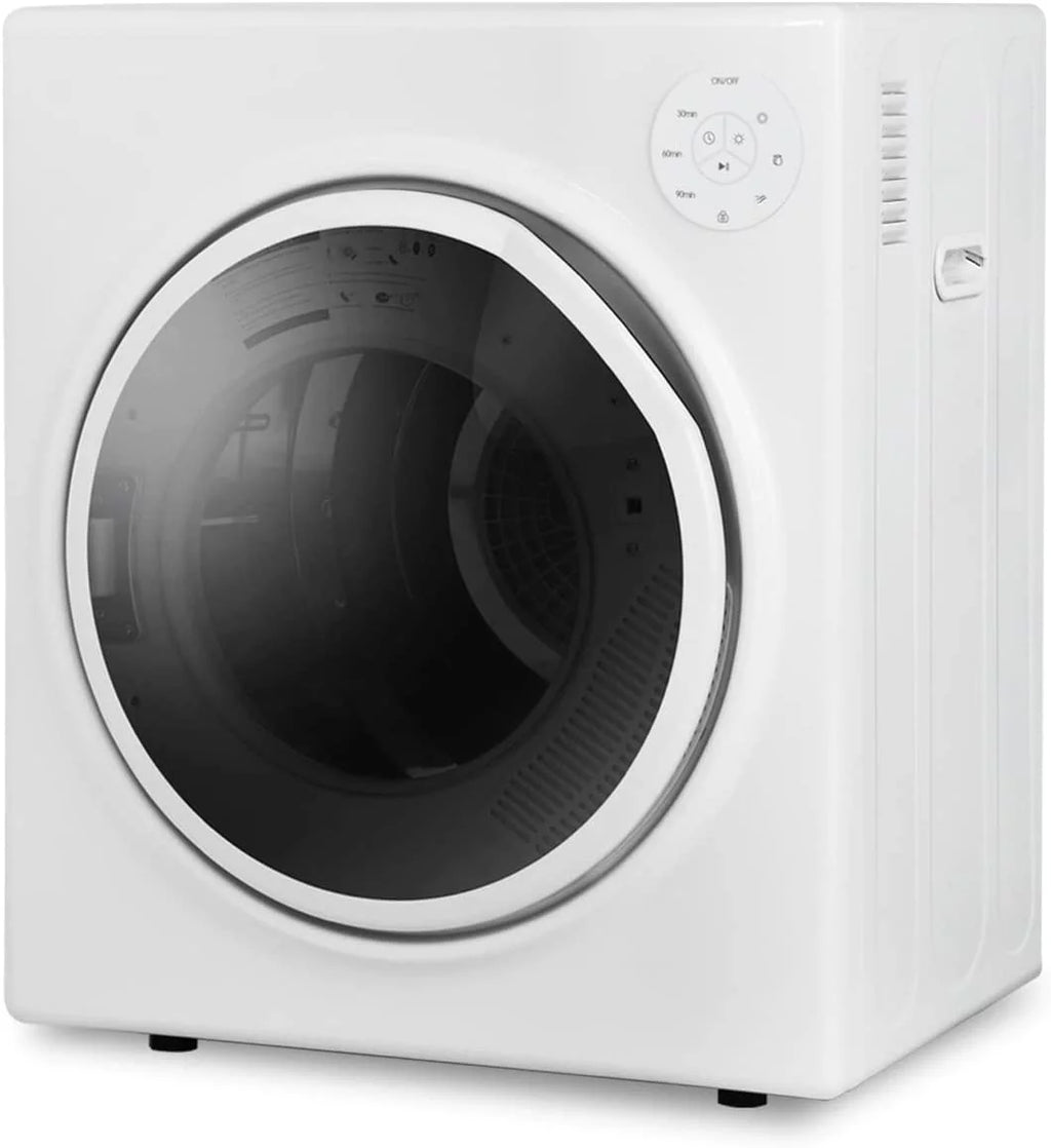 White 13lbs Portable Clothes Dryer with Stainless Steel Tub U710997