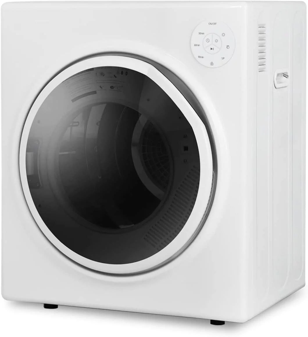 White 13lbs Portable Clothes Dryer with Stainless Steel Tub U710997
