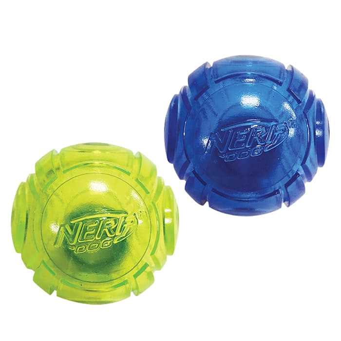 Blue/Green LED Ball Dog Toys W4361