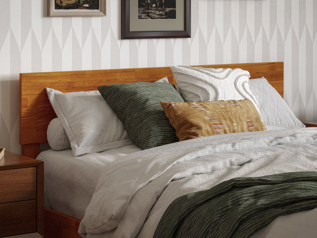 Solid Wood Low Profile Platform Bed B1113