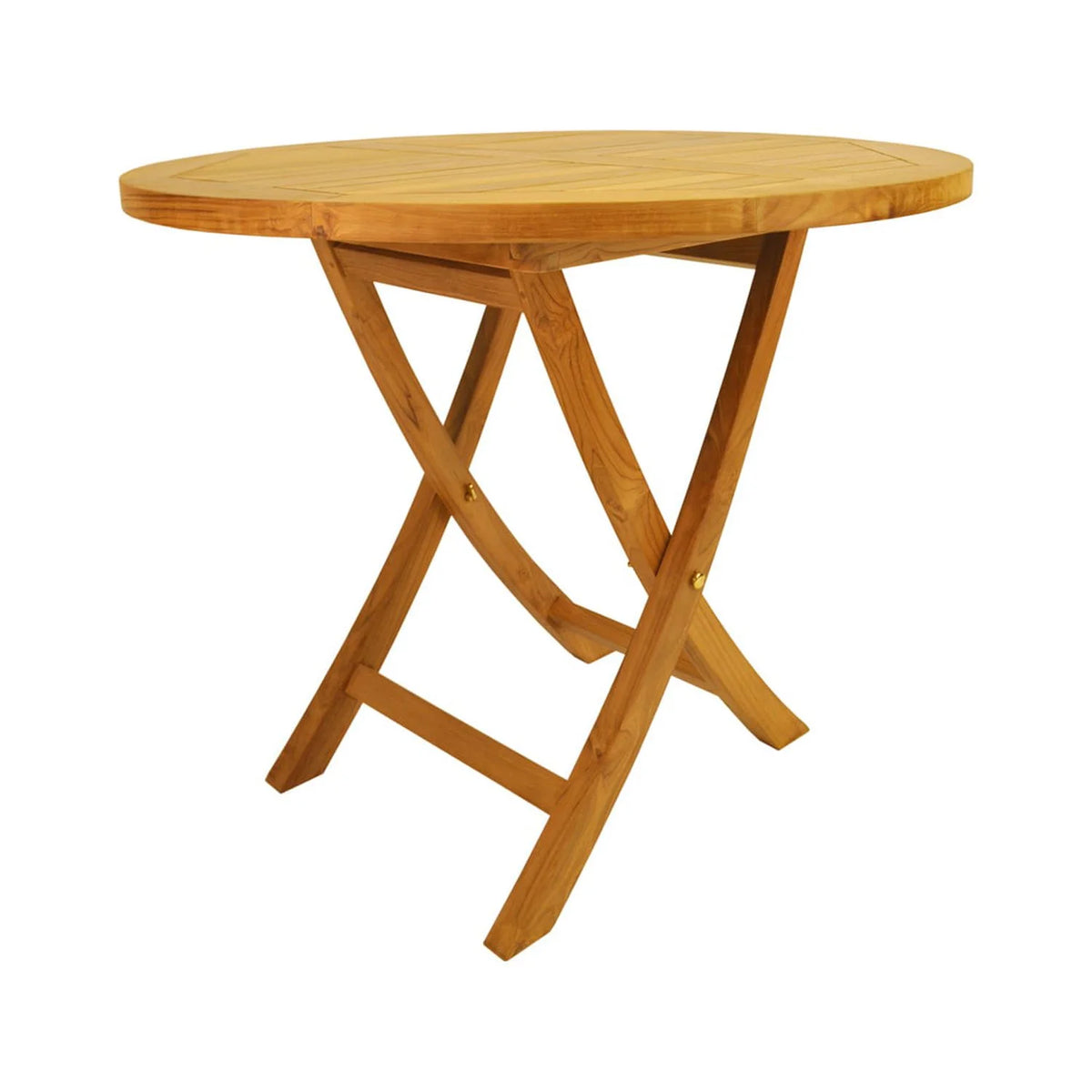 35 in. Round Folding Bistro Table Y6770