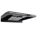 22x22 Stainless Low Profile RV Stove Range Hood Vent with Charcoal Filter D4508