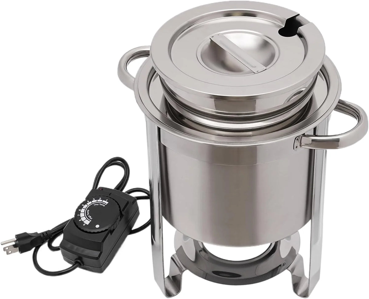 4.23-Quart Stainless Steel Soup Warmer with Lid U886