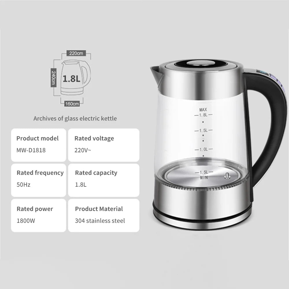 Glass Electric Kettle L969