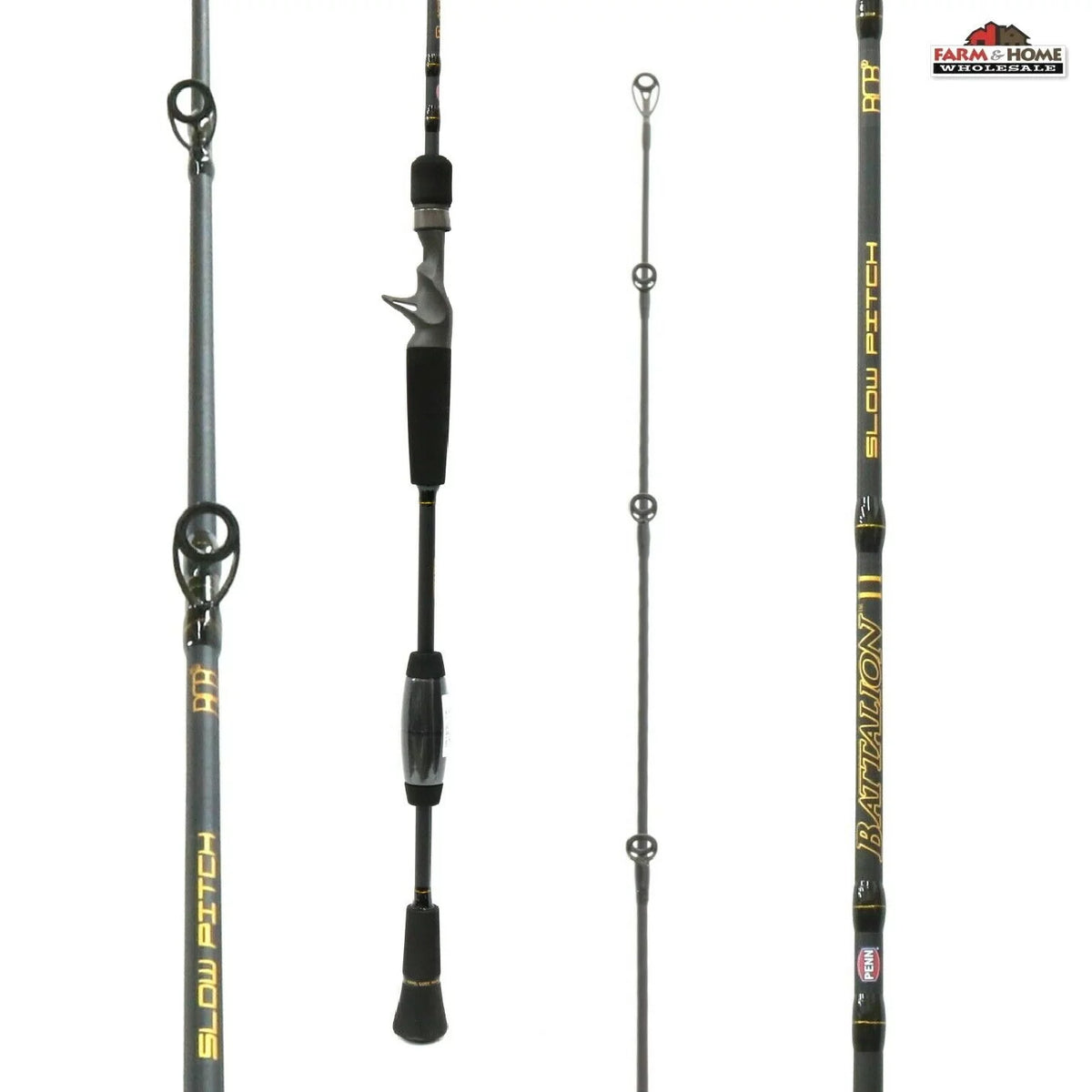6'8" Slow Pitch Casting Rod, 20lb Line Rating L7061