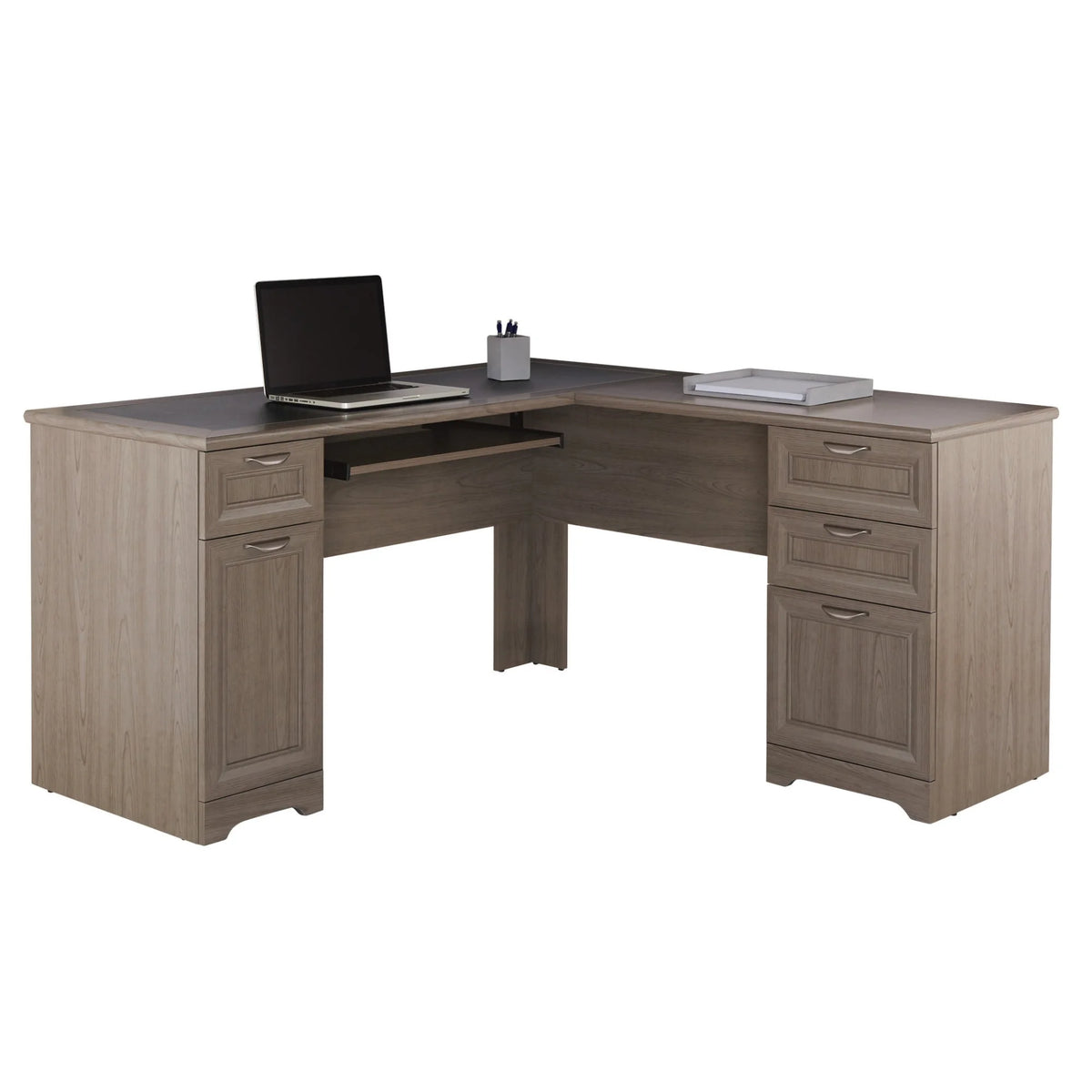 Gray L-Shape Corner Desk M894