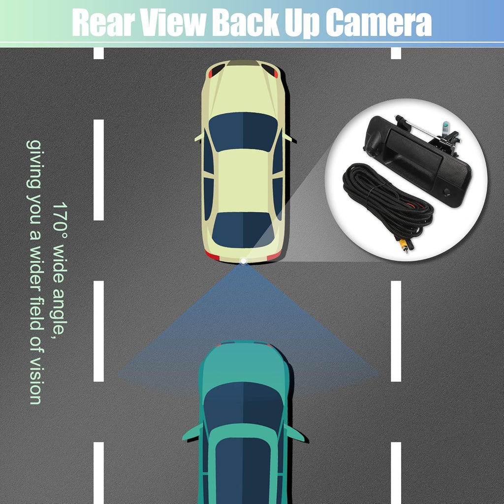 Tailgate Rear View Back Up Camera Set L532