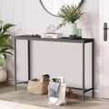 Modern Console Sofa Table Black Oak C378591