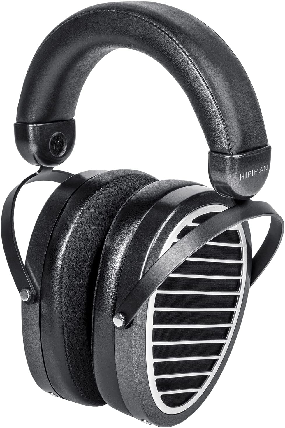 Full-Size Over-Ear Open-Back Planar Magnetic Headphones with Adjustable Headband, Detachable Cable-Black Z254634