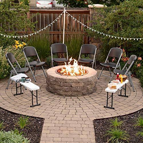 6 Pk Commercial Folding Chair K487935