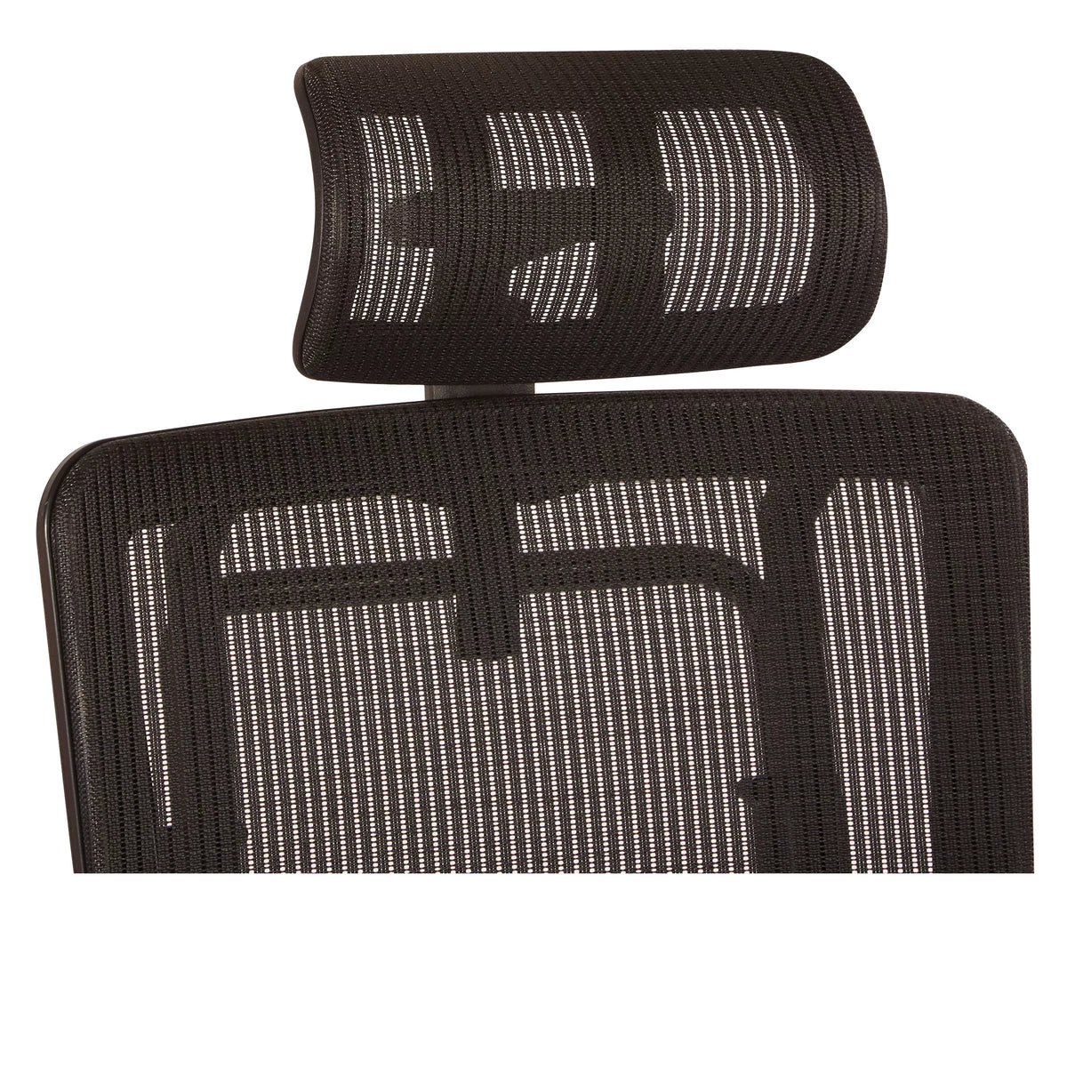 Black Mesh Back Chair with Headrest J937972