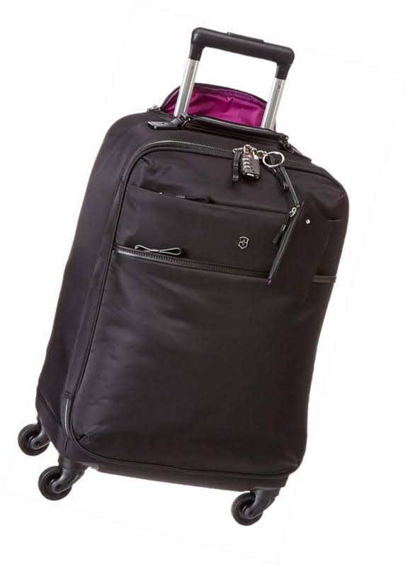 Black 20x22 4-Wheel Global Carry-On T9326