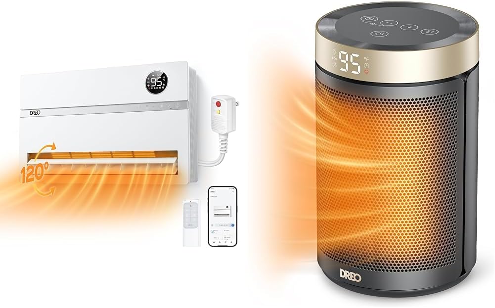 1500W Portable Electric Space Heater with Thermostat N7394