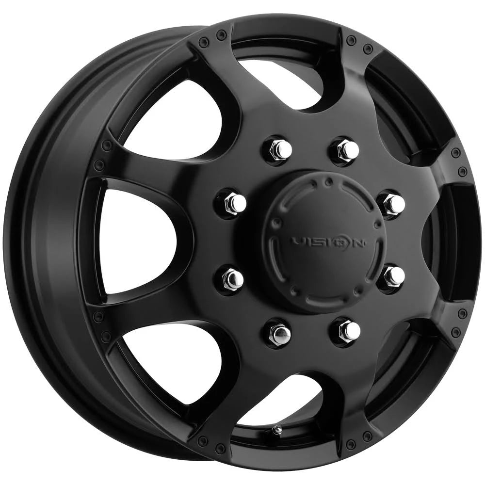 17x6.5 Matte Black Front Wheel R33540