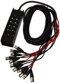 8-Channel XLR Snake Cable, 25-Feet G706009