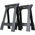 Folding Sawhorse 800 lb. Black 1 pair E809595