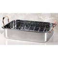 Stainless Steel Rectangular Roaster with U-Rack A659254