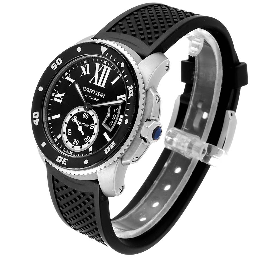 Black Rubber 42mm Dive Watch M21899