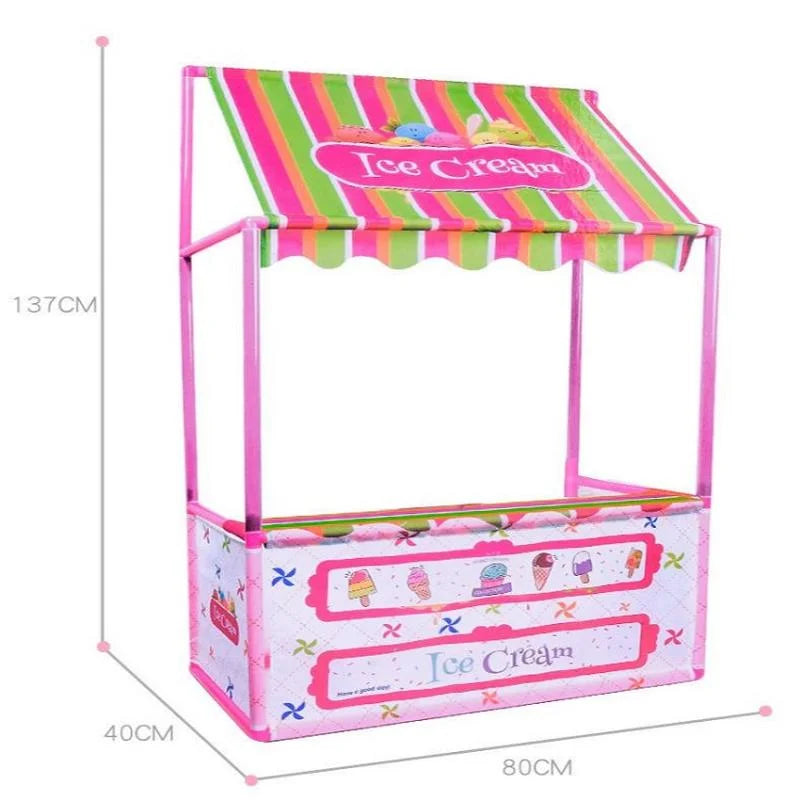 Colorful Ice Playhouse Tent Developmental Toys Pretend Game J51471