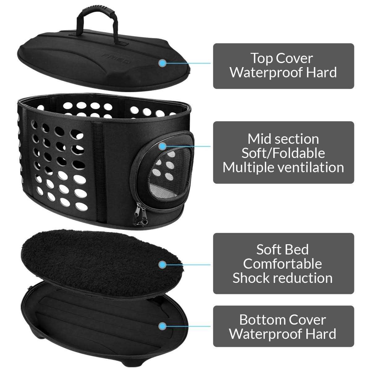 23-Inch Hard Cover Pet Carrier L5340