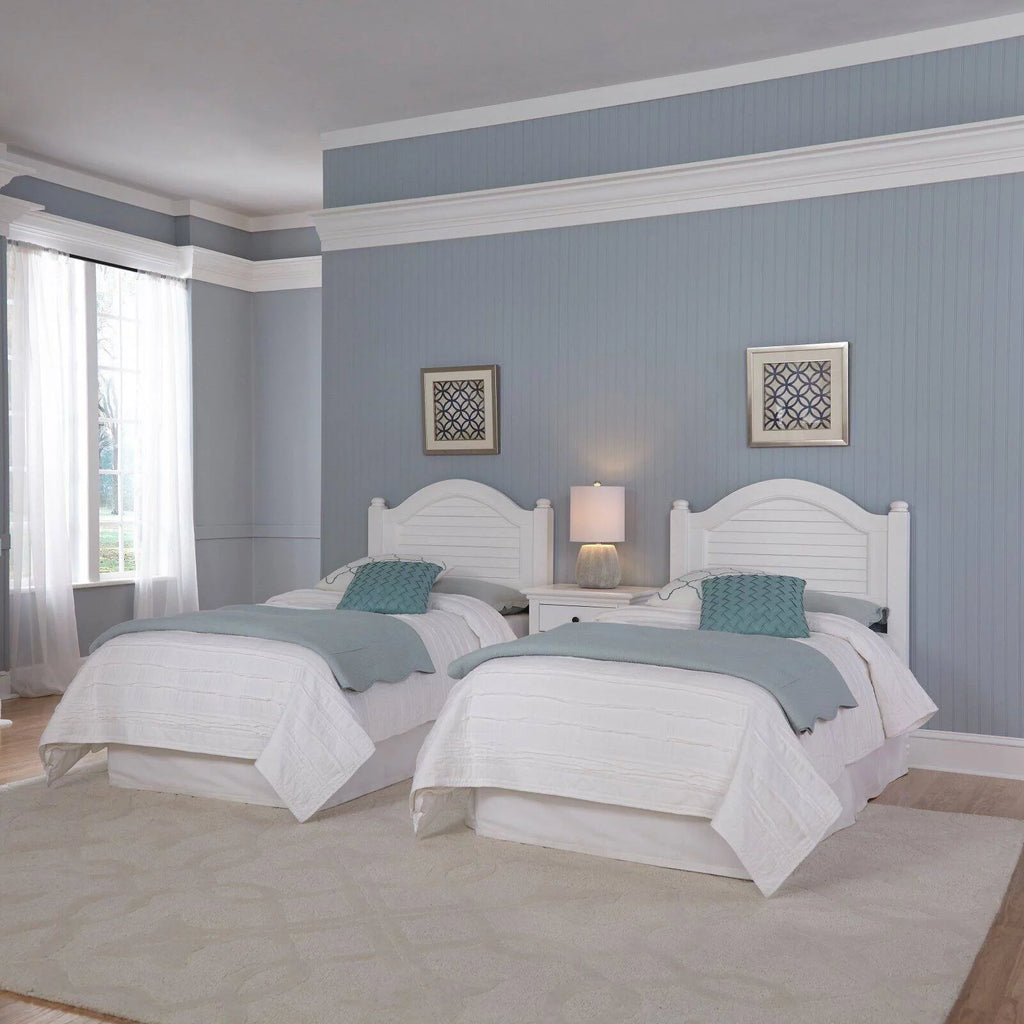 Off White Wood King Headboard B669