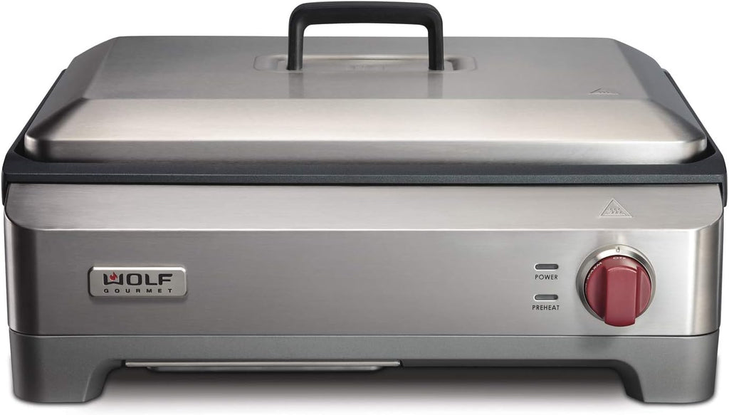 Nonstick Electric Griddle with Stainless Steel N437