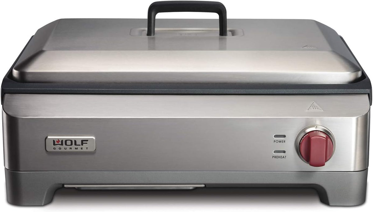 Nonstick Electric Griddle with Stainless Steel N437
