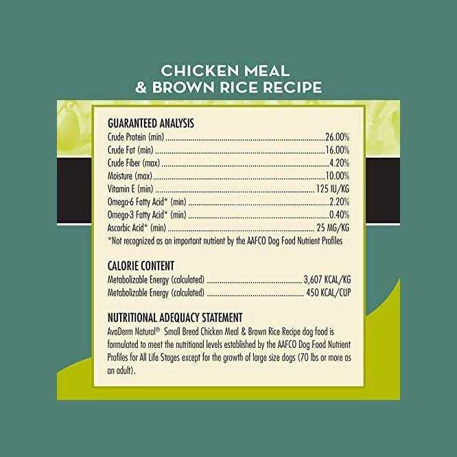 Chicken Meal & Brown Rice Small Breed Adult Dog Food N646585