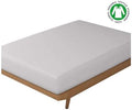 Baby Blue 100% Cotton King Percale Fitted Sheet, 1 Piece, Fits Upto 15 Deep Mattress Pockets J9867