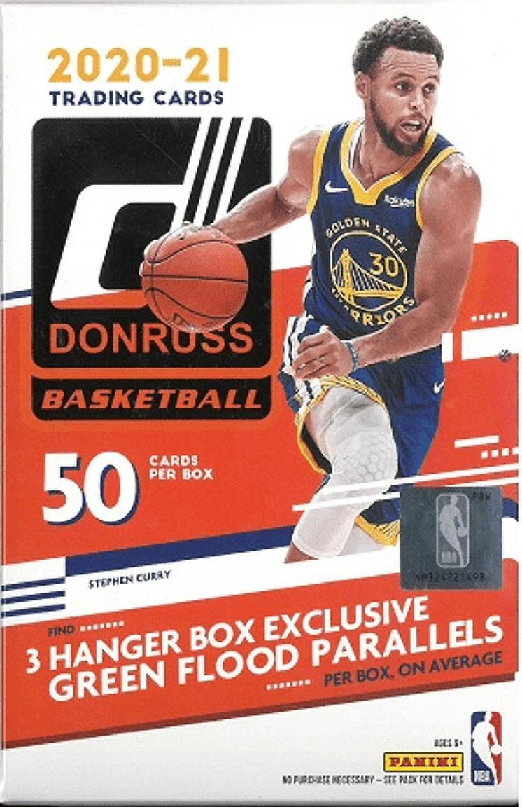 NBA Basketball Trading Cards Hanger Box 50 Cards M1575