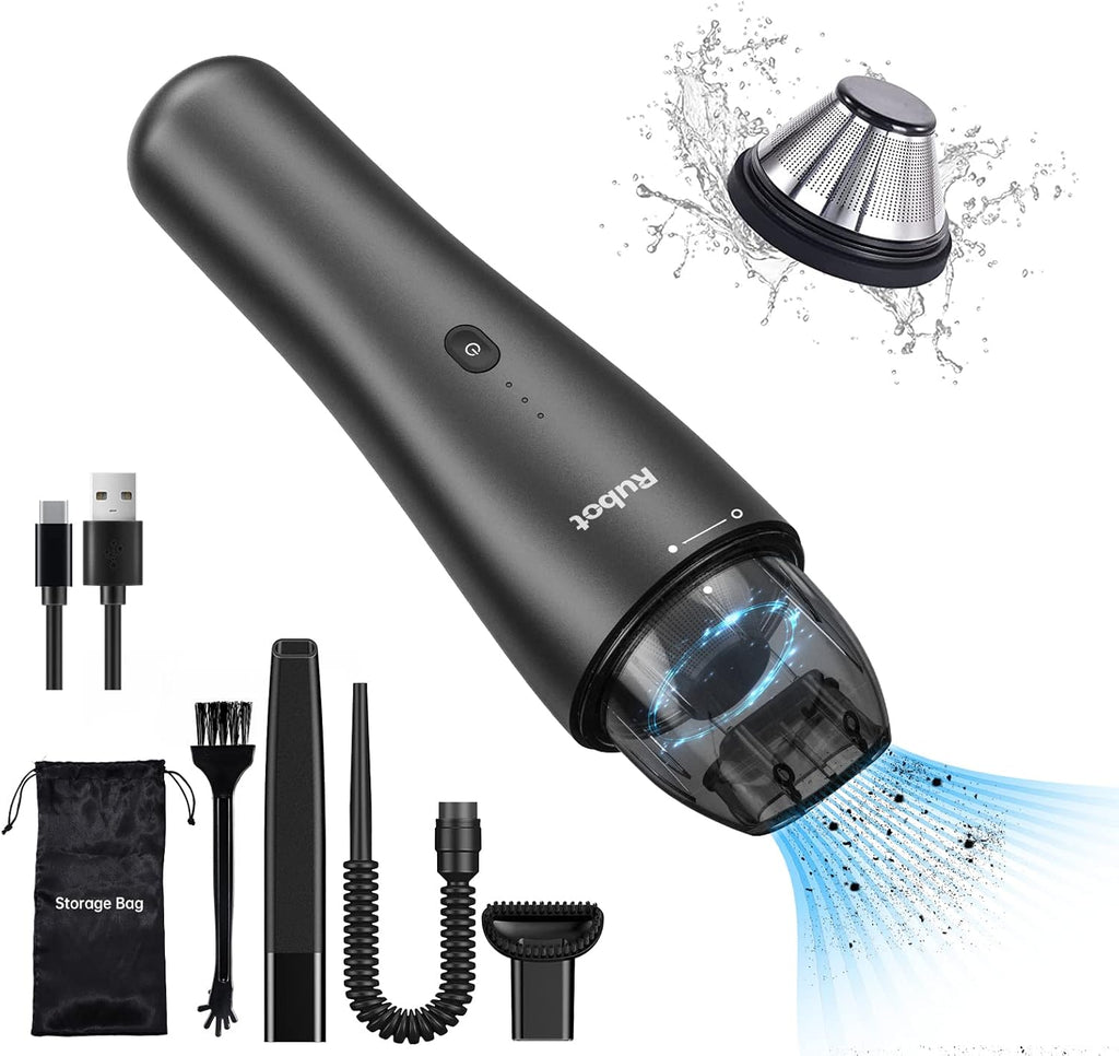 Handheld Cordless Mini Car Vacuum Black B529
