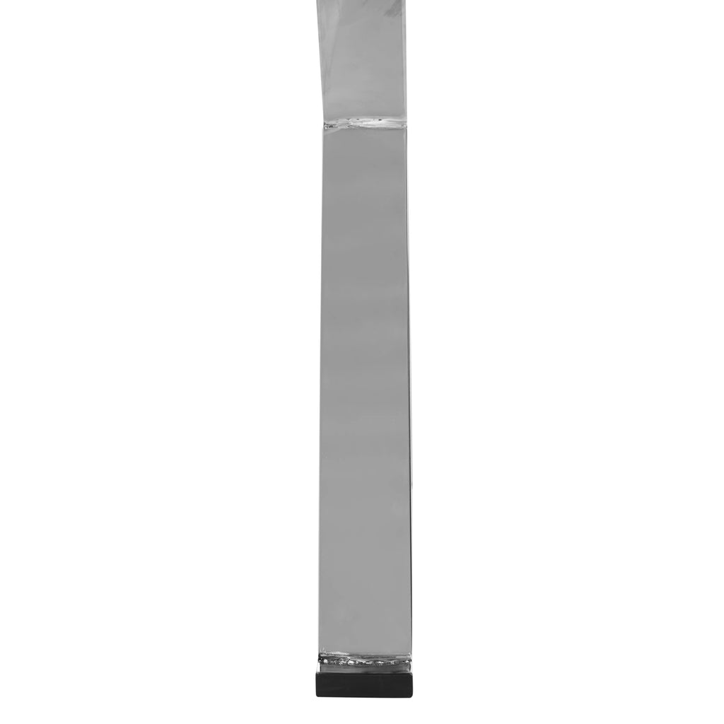 White Modern Desk with Pull-Out Drawer F843379