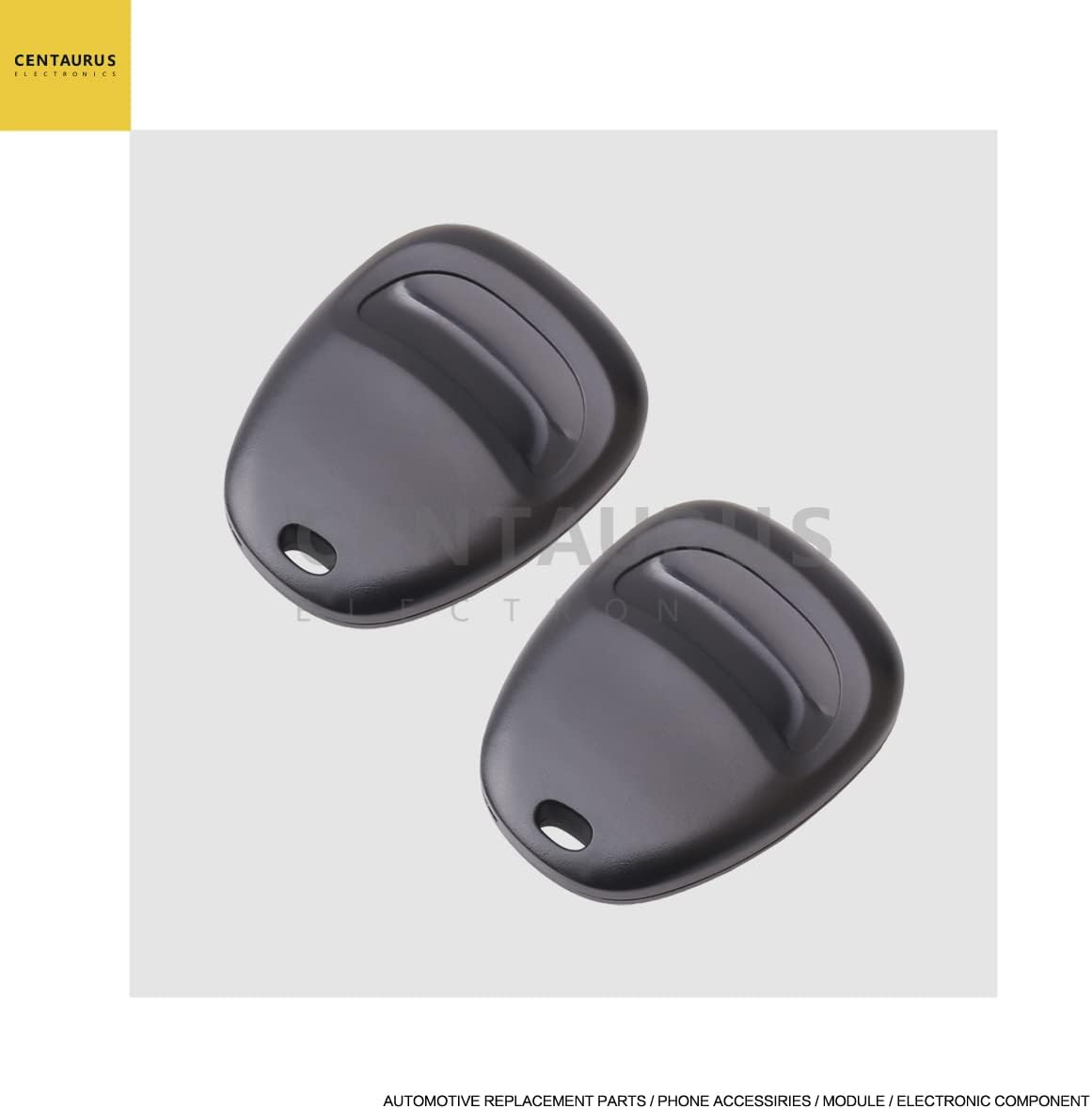 Car Key Fob Keyless Entry Remote 3 Button Pack of 2 M737094