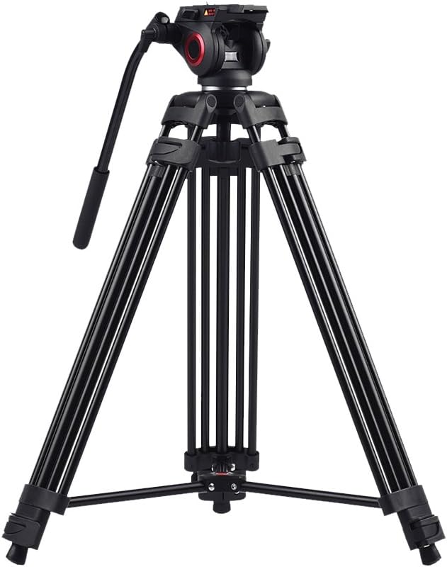 Heavy Duty Aluminum Video Tripod with Camera Stand N6941