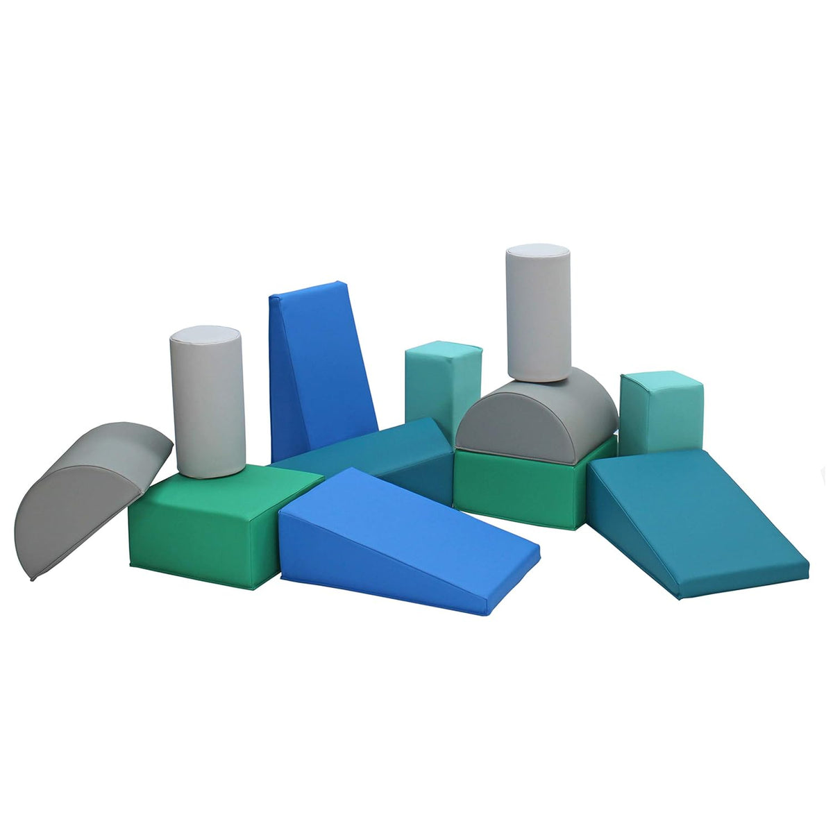 12-Piece Soft Foam Building Block Set O8009