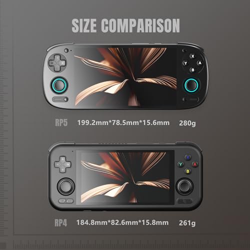 Black 5.5-inch 1080p Touchscreen Android Gaming Handheld V9902