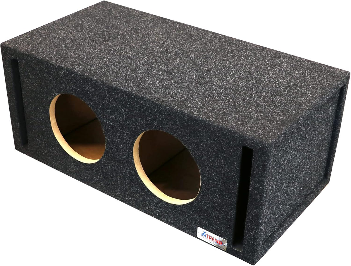 8” Dual Vented Subwoofer Enclosure, Gray H93891