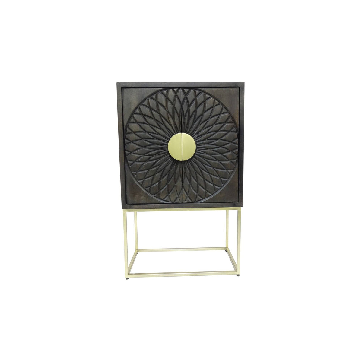 Solid Mango Wood Cabinet W880552