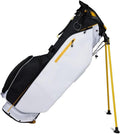 Black/White/Gold Golf Stand Bag R2302