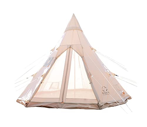 Canvas Bell Tent with Stove Jack, 4 Season, 10/13ft I689