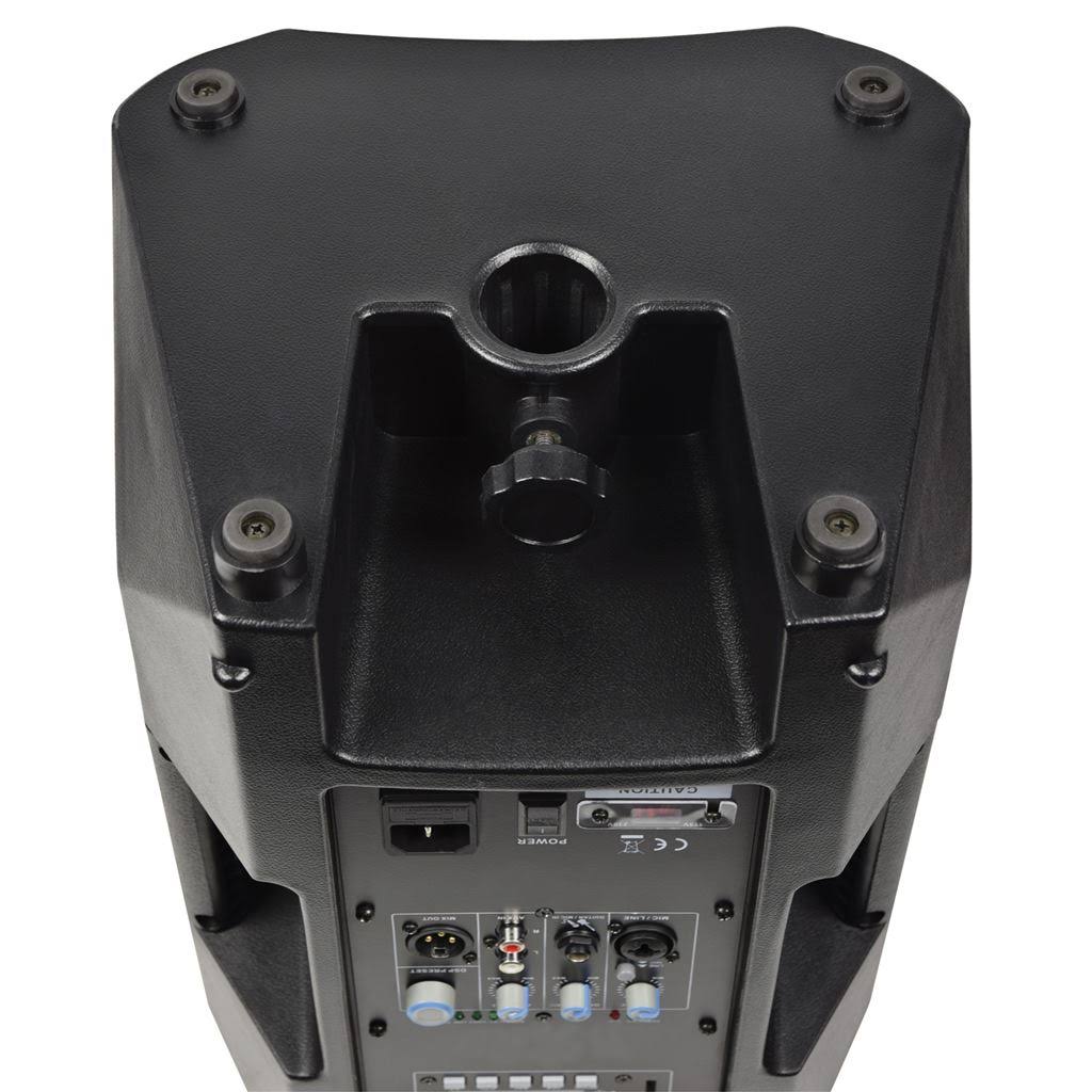 Full Range Active PA Speaker with Bluetooth, DSP, USB & SD D627