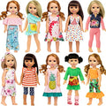 10 Sets 14.5 Inch Doll Clothes and Party Dress B8576