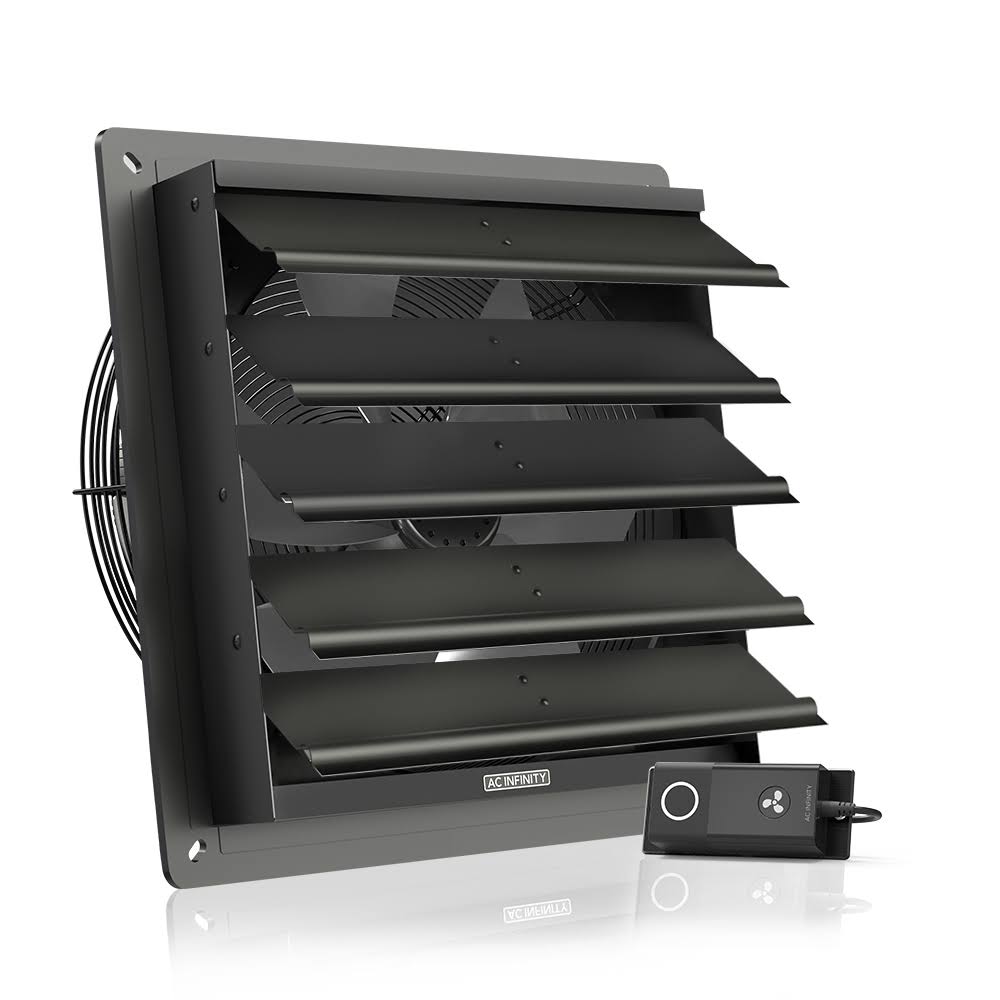 Shutter Exhaust Fan 16-inch with Speed Controller Wall Mount C4860