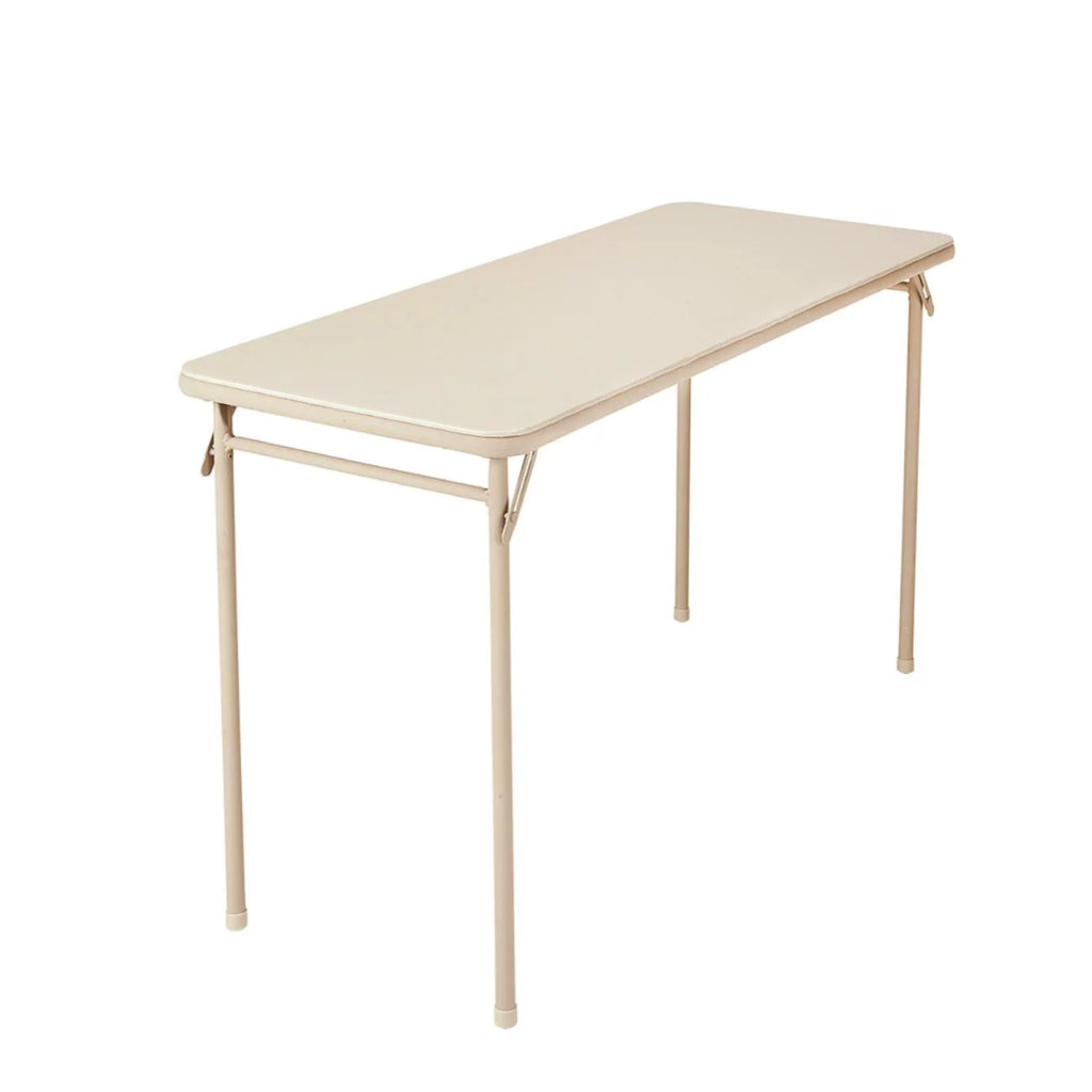 Vinyl Upholstered Steel Frame Folding Table N404119
