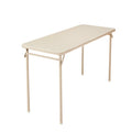 Vinyl Upholstered Steel Frame Folding Table N404119